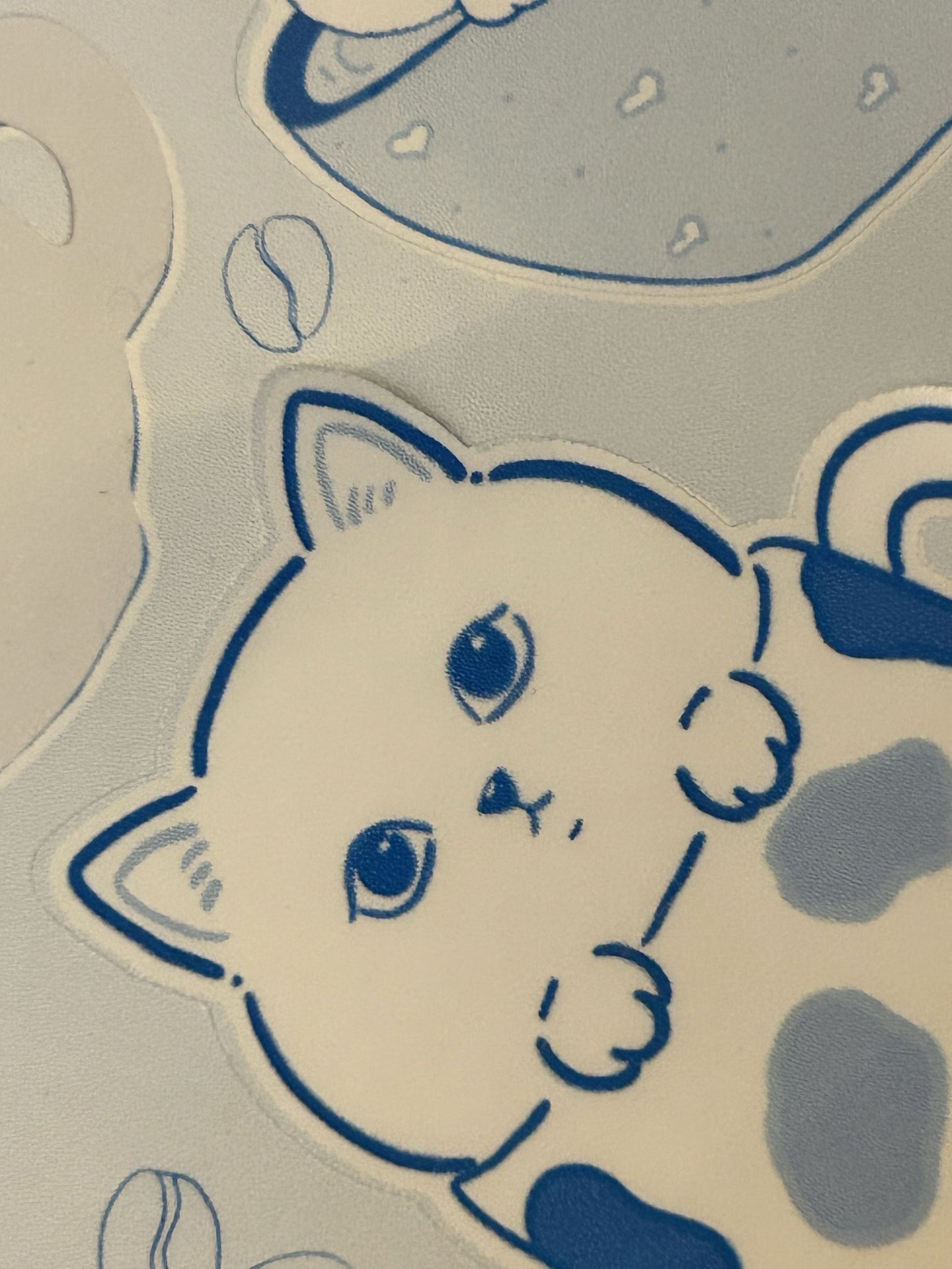Coffee Cat Sticker Sheet